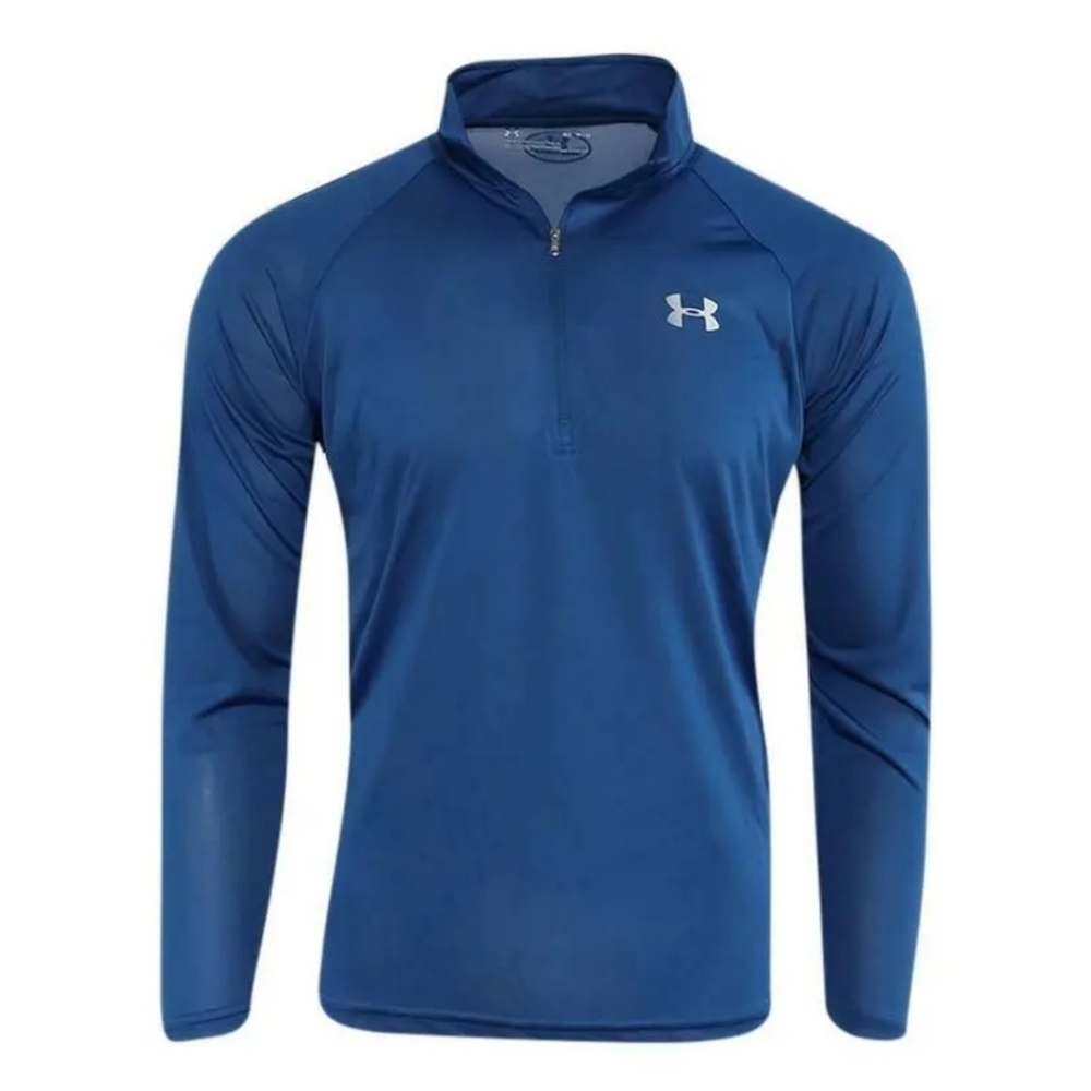Brand New Men's Under Armour 1/2 Zip Tech Muscle Pullover - Long Sleeve Shirt